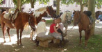 halte à Fourcès.